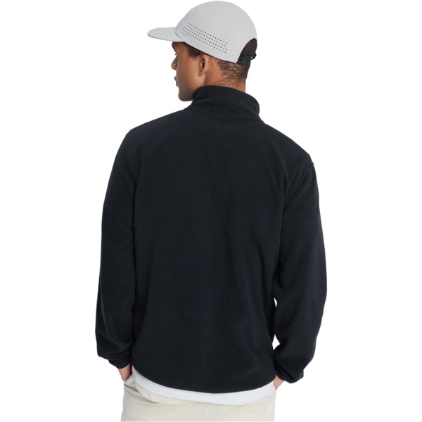 2026 Quiksilver Mens No Destination Half Opening Fleece EQYPF03072 - Black